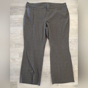 Lane Bryant sz 28 grey trouser work pants